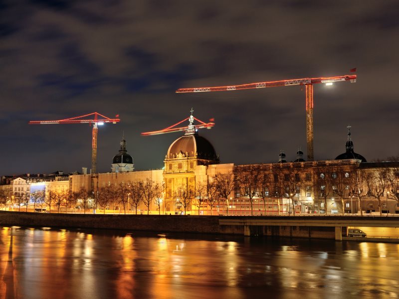 Grand Hôtel Dieu : ce sera bien un joyau ! Visite à mi-travaux et avant la première livraison…