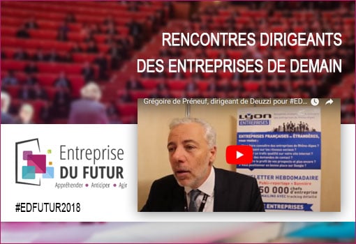 Grégoire de Préneuf, dirigeant de Deuzzi à l’#EDFutur2018