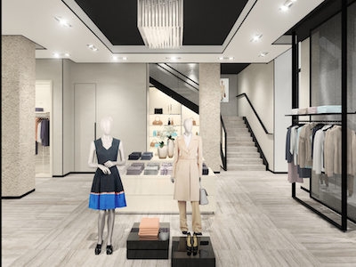 Hugo Boss ouvre un nouveau concept de boutique à Lyon, sur trois niveaux