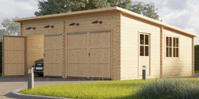 Le garage bois, un abri naturel, durable et personnalisable