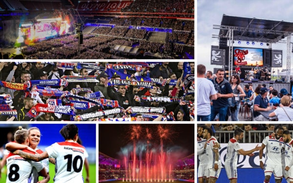 chiffres groupama stadium de la saison 2018 - 2019