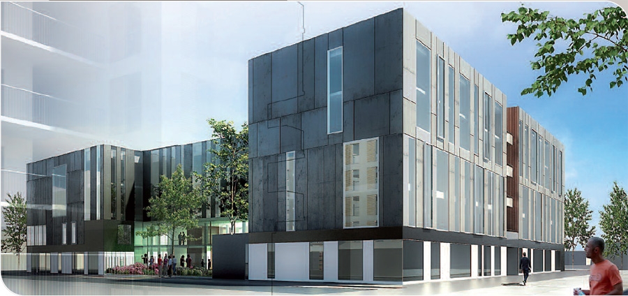 Inauguration d’un nouvel immeuble de bureaux à Lyon : le Rubik