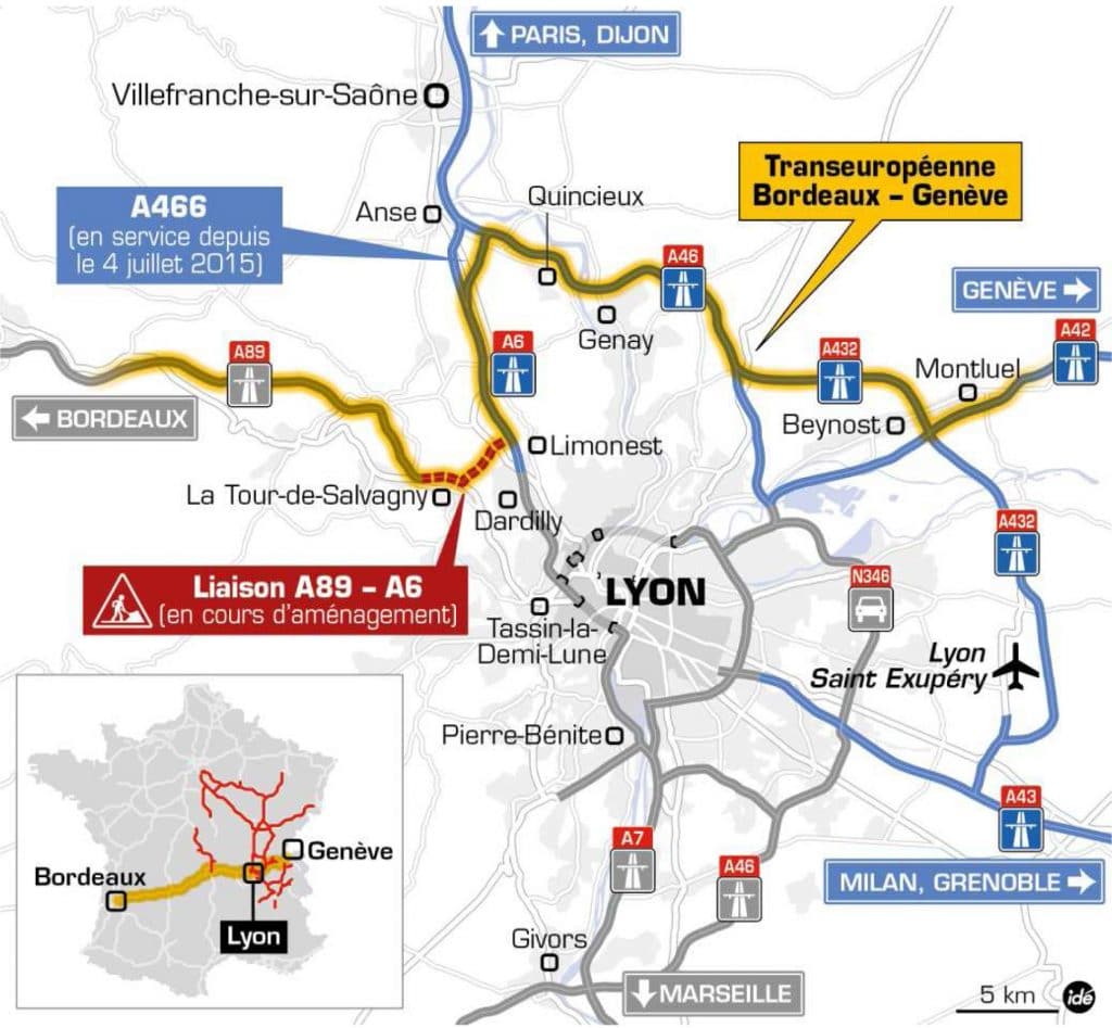 Inauguré par Gérard Collomb, le verrou A89/A6 saute enfin !