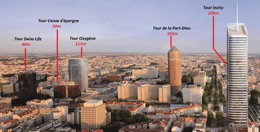 Incity : les travaux de construction de la plus haute tour de Lyon bientôt lancés