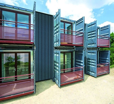 Innovation : un immeuble construit à Lyon-Gerland, à partir de containers maritimes recyclés…