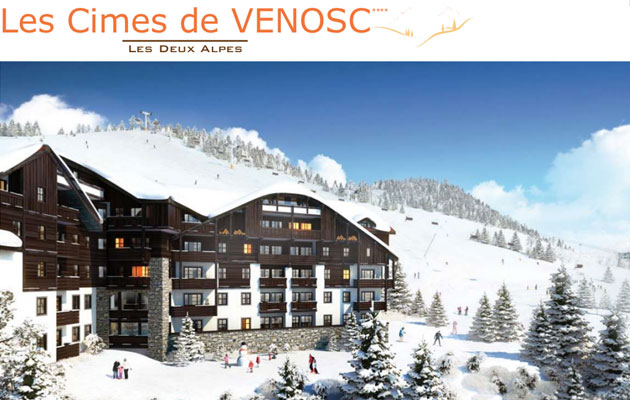 Investir dans une résidence de loisirs aux 2 Alpes, les « Les Cimes de Venosc »