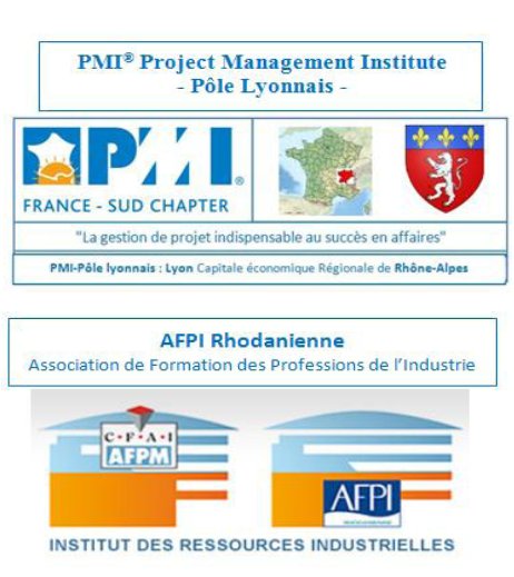 Invitation à la conférence Lean Project Management organisée par PMI France Sud Chapter et AFPI Rhodanienne