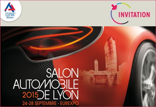 Invitation au Salon de l’Auto de Lyon [CGPME]