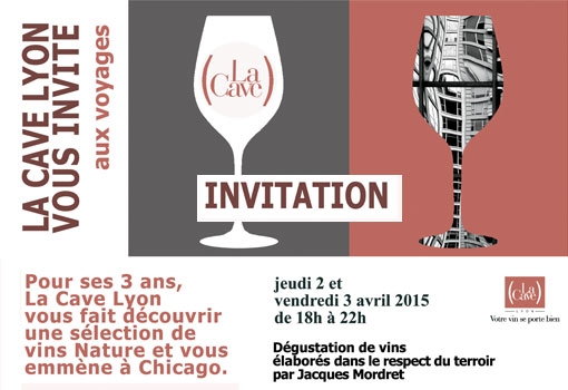 INVITATION : Visitez La Cave Lyon à l’occasion de ses 3 ans, les 2 et 3 avril 2015