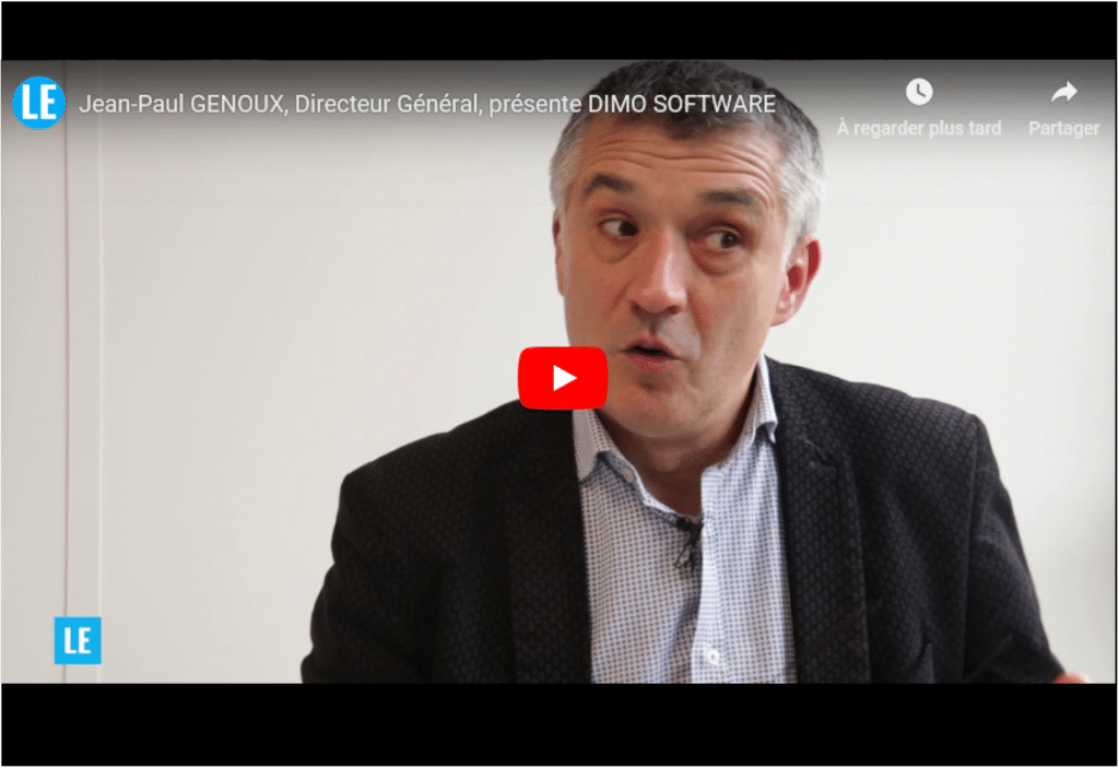 Jean-Paul GENOUX, Directeur Général, présente DIMO SOFTWARE