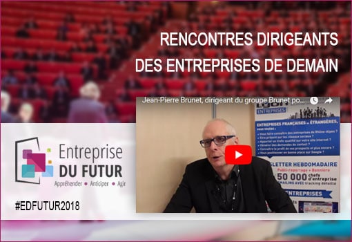 Jean-Pierre Brunet, dirigeant du groupe Brunet pour #EDFutur2018