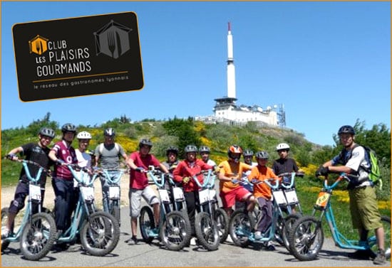 Journée sportive & gourmande : une trottinette dans le Pilat mais pas que ! [Mardi 9 juillet]