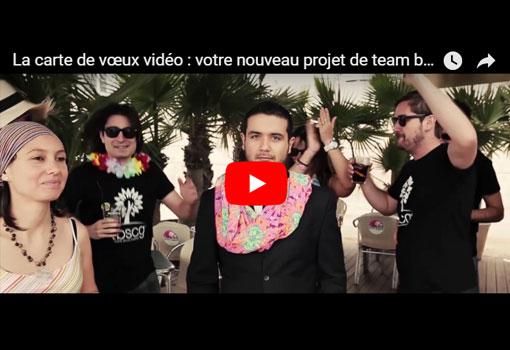 La carte de voeux vidéo : un projet team building ludique et fédérateur