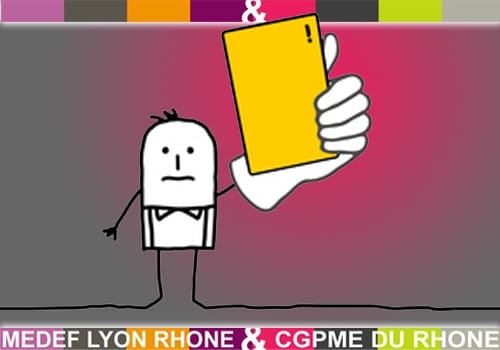 La CGPME persiste et fait signer le carton jaune