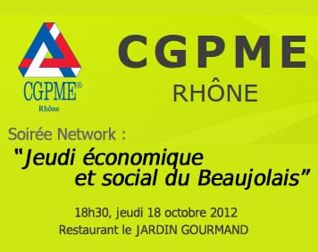 La CGPME Rhône fait sa soirée network au Jardin Gourmand