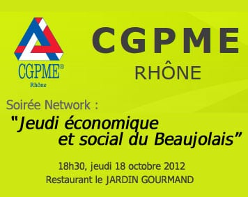 La CGPME Rhône fait sa soirée network au Jardin Gourmand