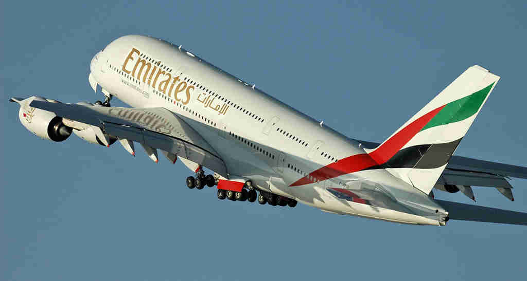 La compagnie du Golfe, Emirates, atterrit à Lyon-Saint-Exupéry