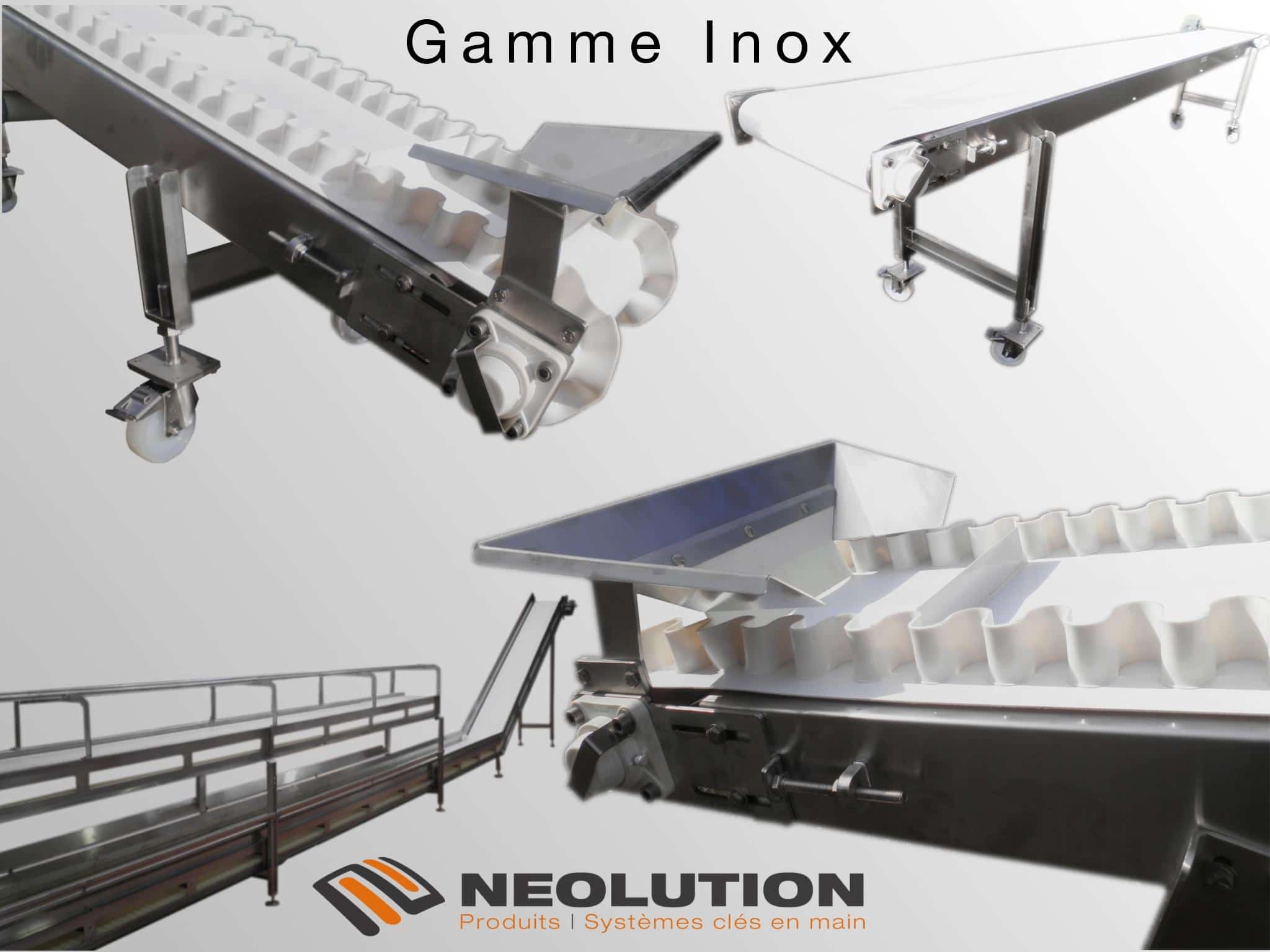 La gamme Inox de Neolution, un choix complet de convoyeurs - Lyon ...