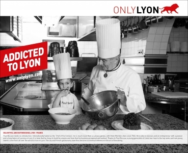 La prochaine campagne d’Only Lyon mettant en scène Paul Bocuse reçoit le label « Contrat de destination » du Quai d’Orsay