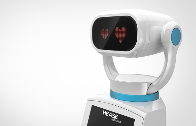 La start-up de la semaine : « Hease », le robot lyonnais d’accueil présenté pour la première fois au CES de Las Vegas