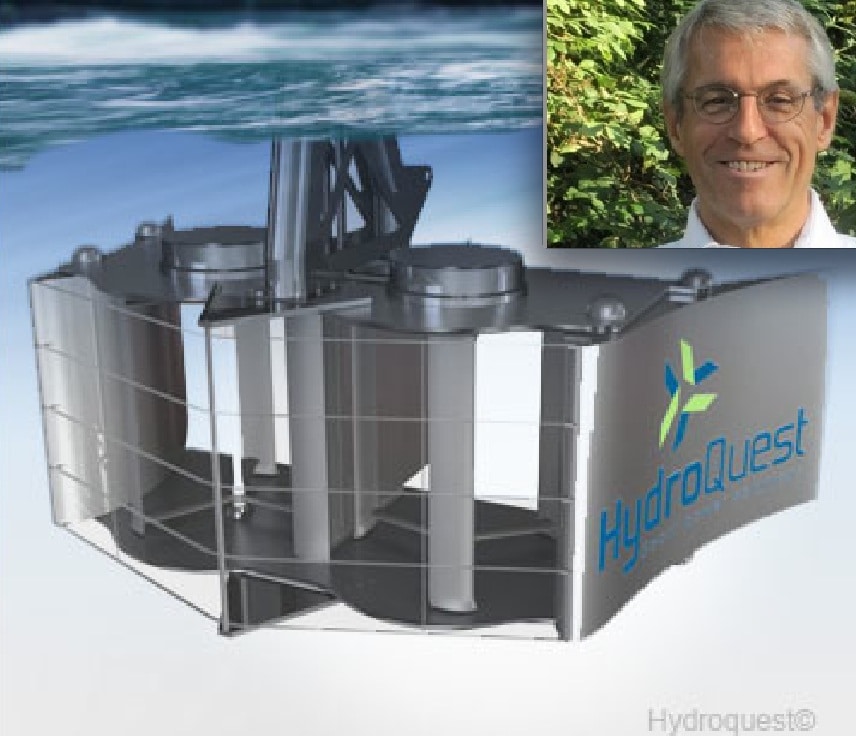 La start-up grenobloise HydroQuest vise le juteux marché des hydroliennes fluviales ou d’estuaires