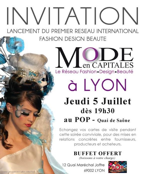LANCEMENT OFFICIEL DU RÉSEAU INTERNATIONAL « MODE en CAPITALES » Le Réseau Fashion – Design – Beauté Jeudi 5 Juillet