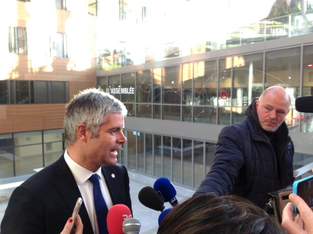Laurent Wauquiez annonce une hausse des investissements de la Région de 100 millions d’euros cette année