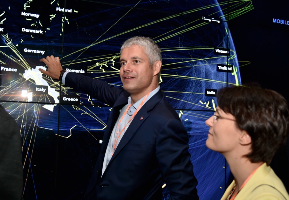 Laurent Wauquiez de retour de la Silicon Valley avec trois projets de collaboration