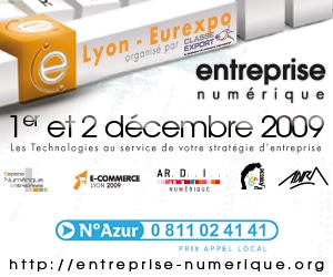 Le 1er salon Entreprise Numérique à Lyon-Eurexpo