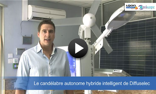 Le candélabre autonome hybride, un lampadaire intelligent pour l’éclairage public