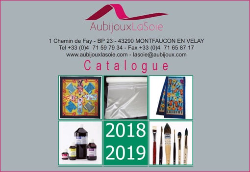 Le catalogue Aubijoux la Soie 2018-2019