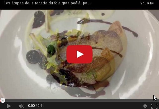 Le foie gras poêlé de Davy Tissot