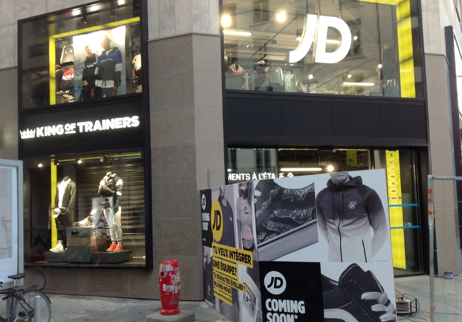 Le leader britannique du sportwear, JD Sports s’installe rue de la République à Lyon, en lieu et place d’H&M