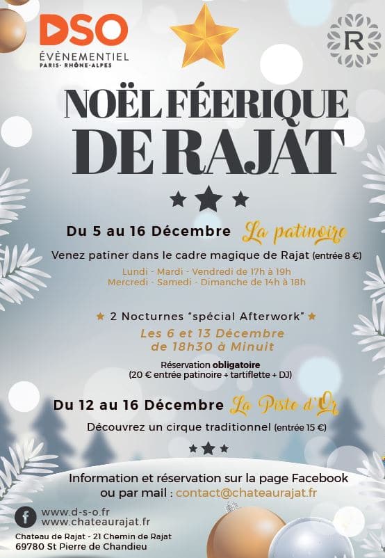 Le NOEL FEERIQUE DE RAJAT