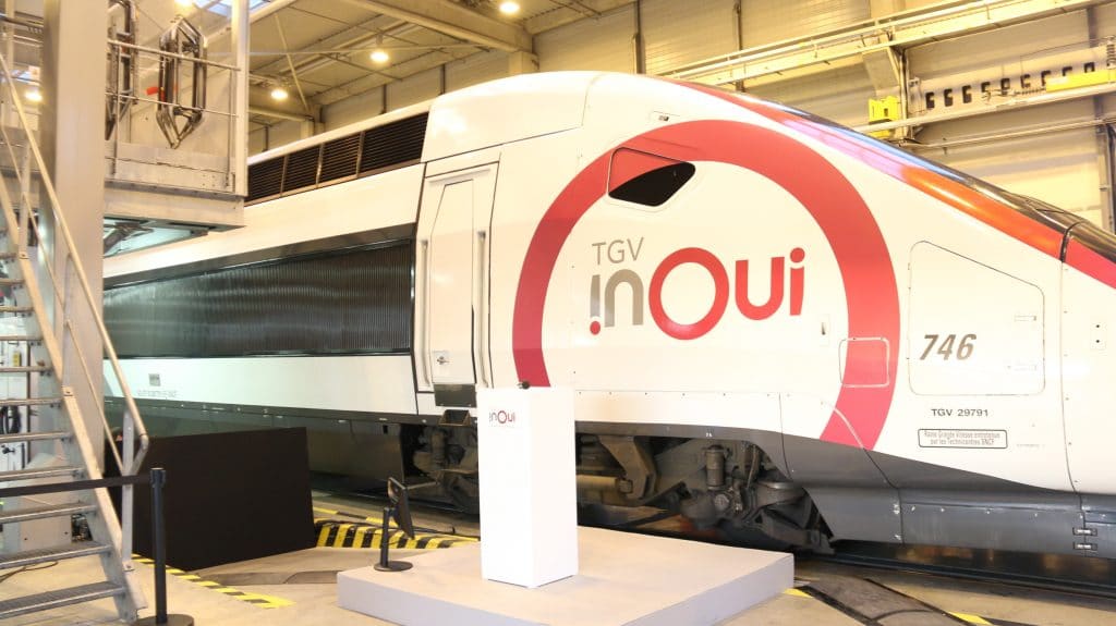 Le nouveau TGV « !nOui » inauguré à Lyon jeudi