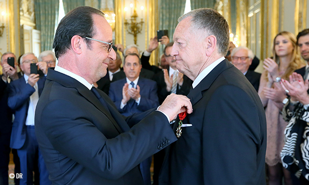 Légion d’Honneur : Jean-Michel Aulas officier « pour souligner ses qualités d’entrepreneur »