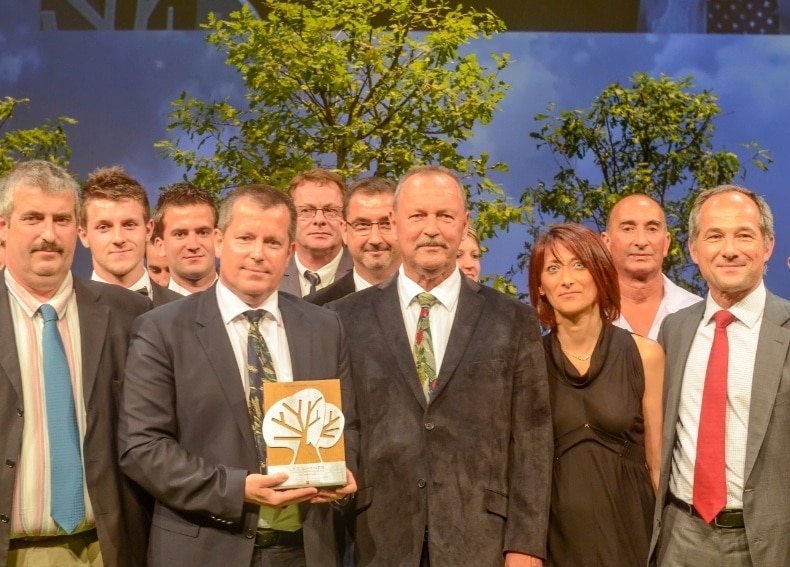L’entreprise familiale iséroise François Cholat, remporte le trophée « Les Chênes »