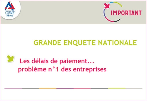 Les délais de paiement… problème n°1 des entreprises