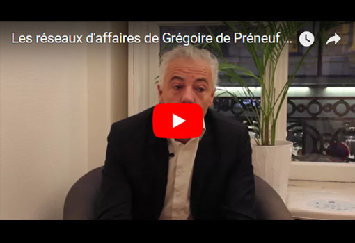 Les réseaux d’affaires de Grégoire de Préneuf – créateur de Deuzzi