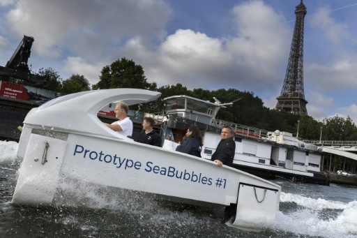 Les taxis fluviaux Sea Bubble à Lyon, avant Paris ?