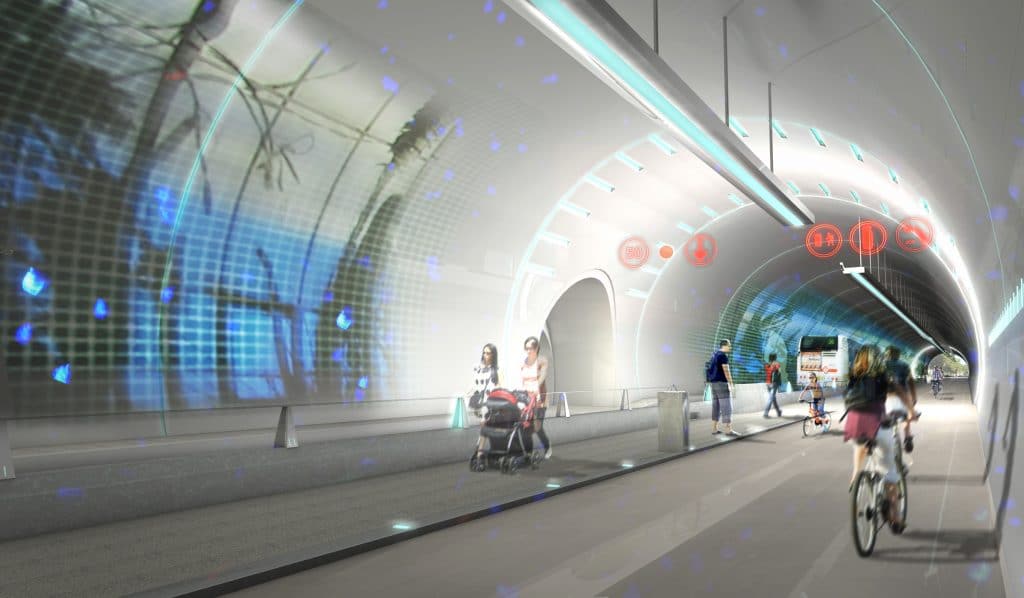 Les travaux du tunnel de la Croix Rousse à Lyon auront un impact économique non négligeable
