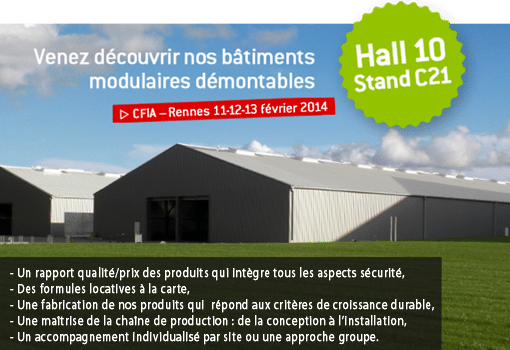 Locabri au CFIA de Rennes les 11-12-13 février 2014