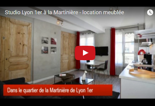 Location studio meublé à Lyon Martinière