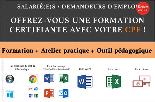 L’offre de formation certifiante 2016 Platinium éligible au CPF