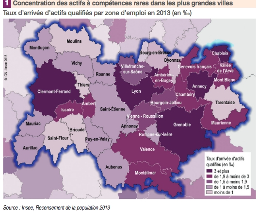 Lyon attire de plus en plus de matière grise