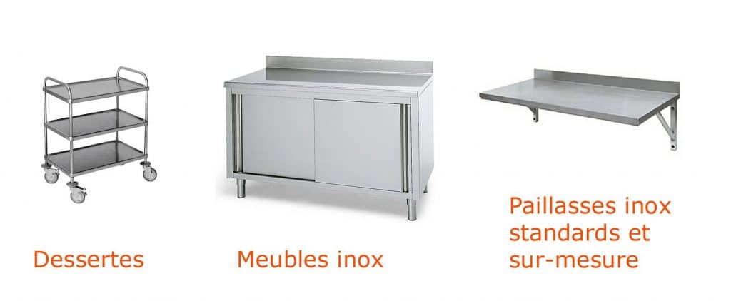 Meubles inox, tables d’autopsie, dessertes funéraires