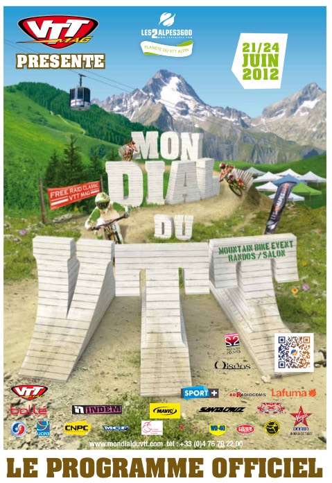 Mondial du VTT Free Raid Classic aux 2 Alpes