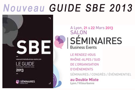 Nouveau Guide Séminaires Business Events 2013