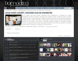 On parle de Show Home Concept dans Domodéco