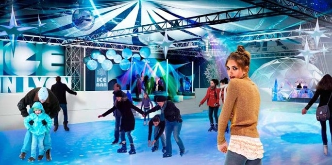 Ouverture d’« Ice in Lyon », une patinoire éphémère qui vise la clientèle des entreprises